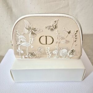 Dior BEAUTY Mesh Floral Pouch